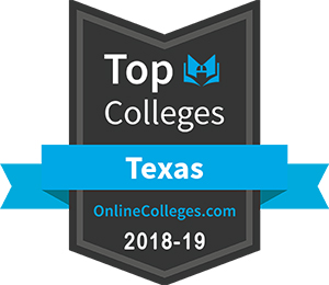 OnlineColleges.com Top Colleges in Texas, 2018-19