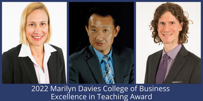 2022 faculty excellence in teaching award