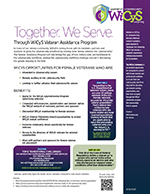 Together. We Serve. Through WiCyS Veteran Assistance Program