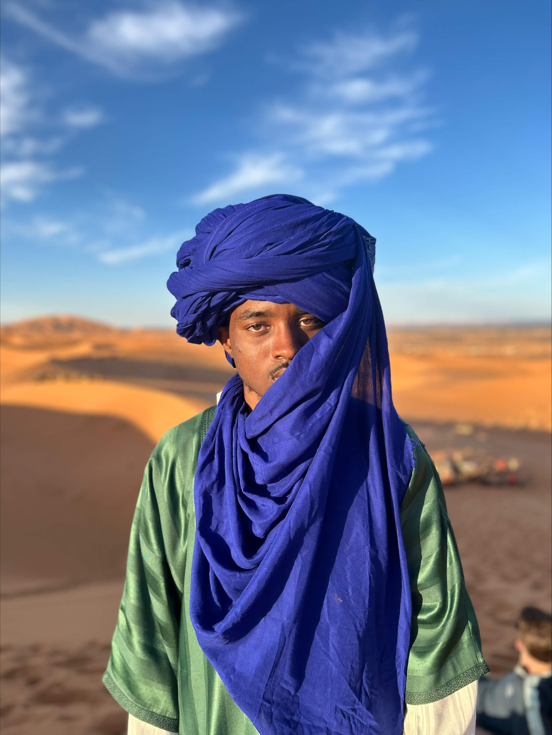 image of student studying abroad in Morocco, North Africa