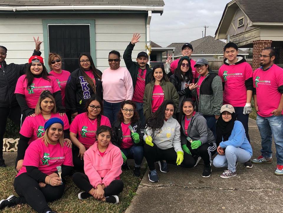 GatorServe at  MLK Day Spring 2019 Small Group Photo-