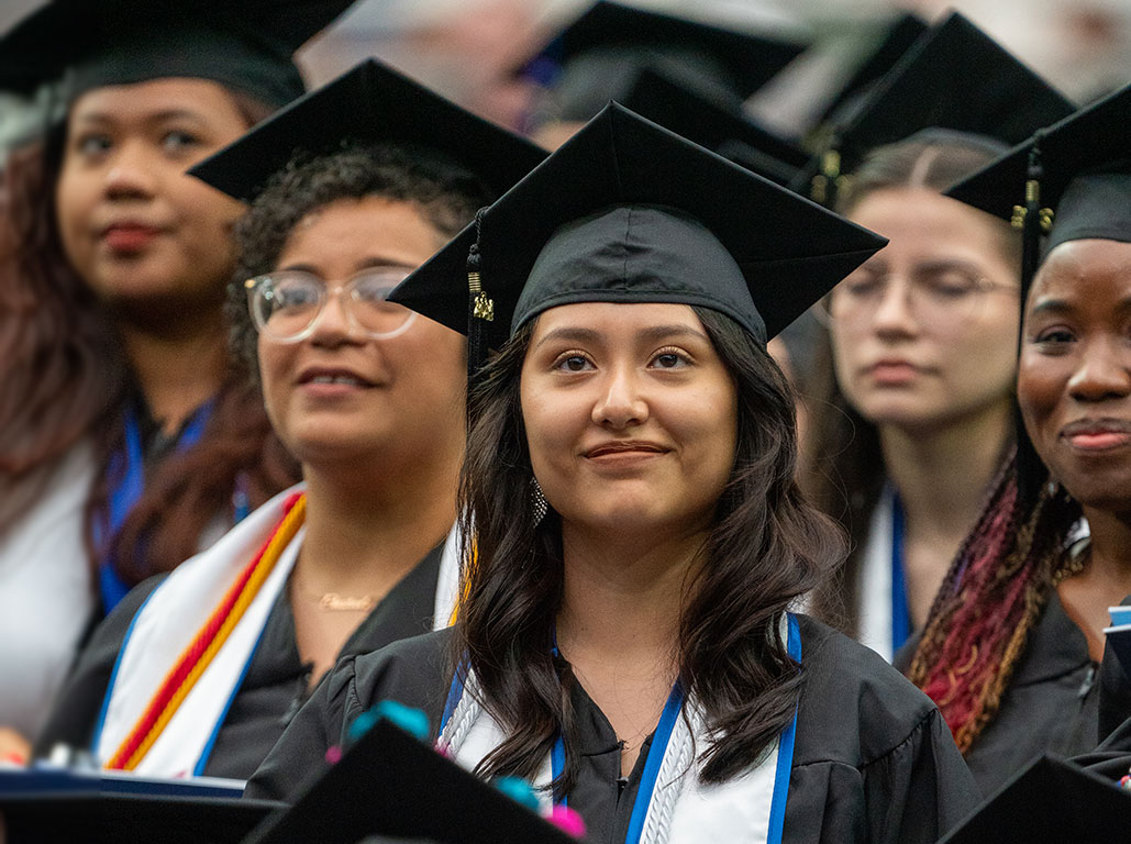 Students at Graduation