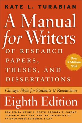 Turabian Manual for Writers of Research Papers