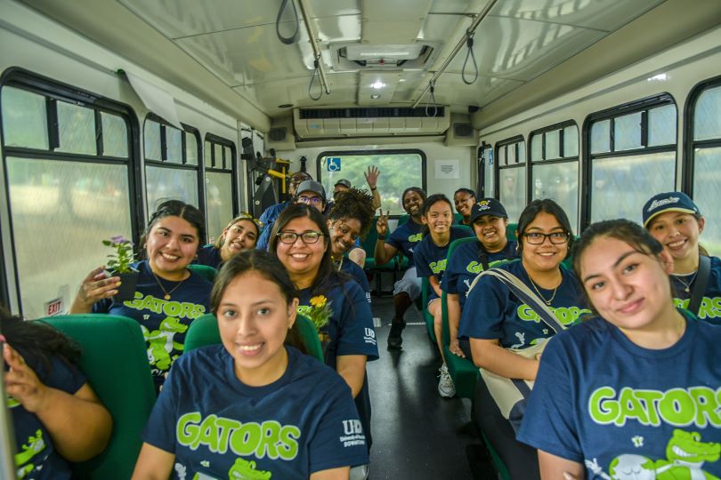 UHD Volunteers at Earth Day Houston