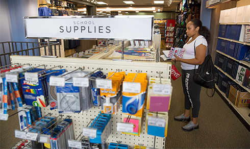 UHD bookstore and supplies