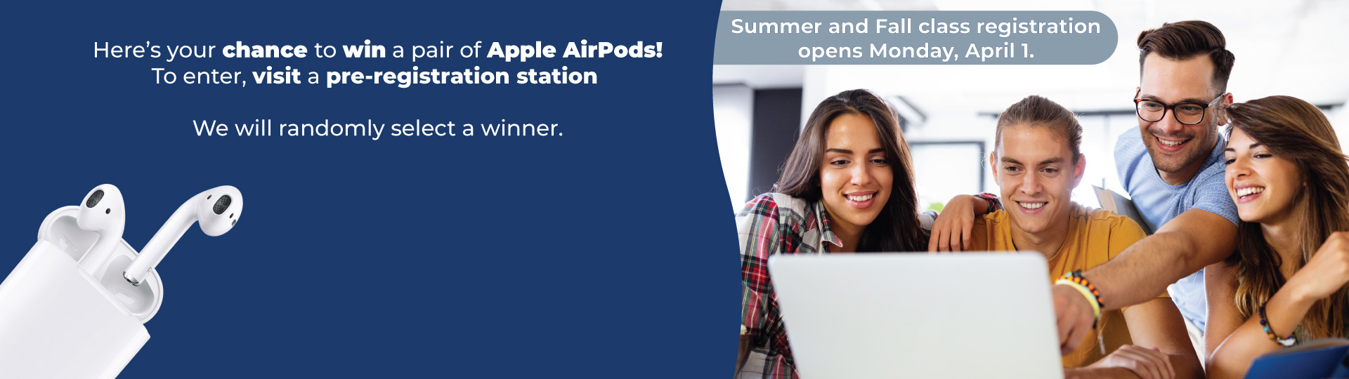 Pre Registration Station chance to win Airpods
